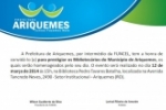 ARIQUEMES: Bibliotecários serão homenageados dia 12 de março