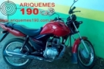 ARIQUEMES: Homem encontra própria motocicleta que havia sido furtada