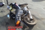 ARIQUEMES: Criança fica ferida em acidente entre duas motos na Avenida Canaã