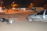 ARIQUEMES: Acidente na Avenida Tancredo Neves deixa casal ferido