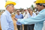 Governador vistoria obras em Buritis e Monte Negro