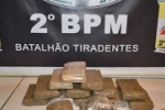 JI PARANÁ: PM prende jovem transportando 06 quilos de Maconha