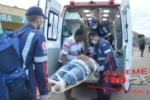 ARIQUEMES: Acidente no Setor Colonial faz duas vítimas feridas 