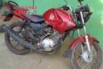 ARIQUEMES: Motocicleta furtada é localizada na Zona Rural