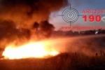 ARIQUEMES: Pneus queimados causam incêndio de grandes proporções na Br–364