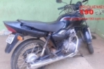 ARIQUEMES: Polícia Militar localiza cidadão com motocicleta roubada no centro da cidade