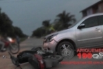 ARIQUEMES: Cruzamento perigoso resulta em acidente de trânsito na Avenida Rio Branco