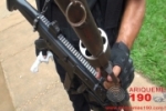 ARIQUEMES: Homem é preso com entorpecente e arma de fogo artesanal