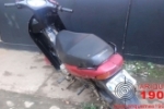 ARIQUEMES: PM recupera motoneta com restrição de roubo/furto na 7ª Rua do Setor 06