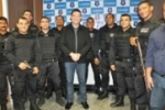 Agentes penitenciários recebem armamento novo