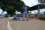 Obras de acessibilidade na Avenida Tancredo Neves continuam a todo vapor