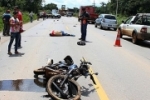 PORTO VELHO: MOTOQUEIRO MORRE AO JOGAR VEÍCULO EM FRENTE DE CARRETA 