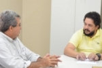Representantes da Prefeitura reúnem–se com secretário do Tribunal de Contas