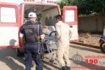 ARIQUEMES: Motociclista sofre fratura na perna em colisão com carro no Setor 04