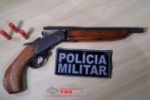 ARIQUEMES: Polícia conduz infratores em posse de arma de fogo no Jardim Alvorada