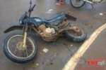 ARIQUEMES: Rapaz fica gravemente ferido em colisão entre carro e moto na Av. Tancredo Neves