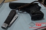 ARIQUEMES: Dupla é presa com falsa arma de fogo momentos antes de realizar roubos no Setor 05