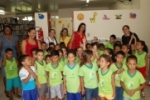 ARIQUEMES: Alunos da Escola Ireno Berticelli visitam Biblicoteca Municipal