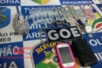 ARIQUEMES: GOE prende assaltante e recupera objetos roubados