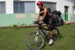 Ariquemes recebe ciclista que já rodou mais 100 mil km