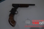 ARIQUEMES: Motociclista é detido pela PRF transitando com arma ilegal na BR–364