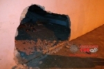 ARIQUEMES: Condutor de carro colide com parede de padaria no Setor 10 e foge deixando o prejuízo