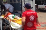 MONTE NEGRO: Pai e filha ficam gravemente feridos após colisão entre moto e caminhão