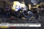 Confira o vídeo: Milagre – Trabalhador é resgatado com vida em ação conjunta entre SAMU e Bombeiros – Vítima ficou presa embaixo de trator