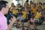 Alunos da Escola Pingo de Gente discutem sobre cidadania