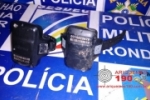 ARIQUEMES: PM encontra duas tornozeleiras eletrônicas e documentos roubados