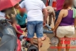 ARIQUEMES: Corpo de Bombeiros socorre vítimas de acidente de trânsito em rotatória no Setor 08