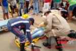 ARIQUEMES: Colisão entre duas motonetas deixa duas Mulheres feridas na Avenida Tancredo Neves