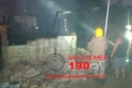 ARIQUEMES: Residência é totalmente destruída por incêndio na Perimetral Leste