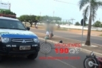 ARIQUEMES: Colisão entre Biz e Fan deixa duas pessoas feridas na Av. Tancredo Neves