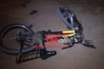 ARIQUEMES: Colisão entre moto e bicicleta deixa duas pessoas feridas no Bairro Marechal Rondon