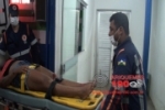 ARIQUEMES: Motociclista perde o controle da direção e cai após passar por quebra molas no Setor 09
