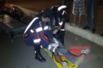 ARIQUEMES: Colisão entre moto e carro deixa homem ferido na Av. Candeias