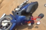 ARIQUEMES: Criança fica desacordada após colisão entre motos na Perimetral Leste