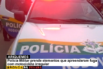 ARIQUEMES: Polícia Militar prende elementos que empreenderam fuga com motocicleta irregular