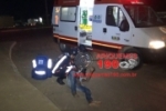 ARIQUEMES: Acidente na BR&ndash;364 deixa motociclista com fratura na perna