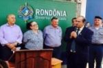 Pedro Mancebo se despede da Polícia Civil durante inauguração de UNISP