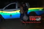 ALTO PARAÍSO: Polícia Militar conduz elemento que andava pela cidade com arma na cintura