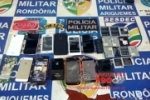 ARIQUEMES: Cabecinha é preso novamente pela PM com vários celulares roubados
