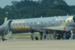 Avião da Polícia Federal aterrissa em Porto Velho