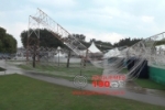 ARIQUEMES: Árvore de Natal da Praça da Vitória desaba após forte chuva