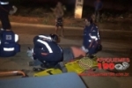 ARIQUEMES: Homem embriagado causa acidente de trânsito no Rota do Sol e foge deixando vítima com fratura 