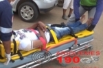 ARIQUEMES: Funcionário bate no carro do patrão e é socorrido ao Hospital pelo SAMU