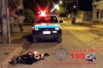 ARIQUEMES: Indivíduo com faca na cintura é executado a tiros após briga de bar no Setor 02
