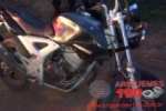 ARIQUEMES: Moto usada em roubo é abandonada no Bairro Apoio Social
