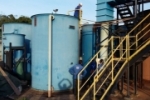 Caerd realiza limpeza dos filtros da Esta&ccedil;&atilde;o de Tratamento de &Aacute;gua em Ariquemes